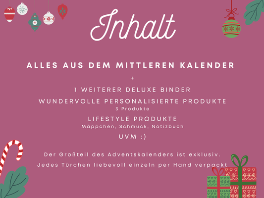 XXL Adventskalender 2025 Vorbestellung