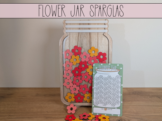 Flower Jar Sparglas Set