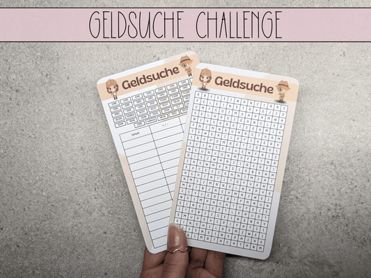 Geldsuche Sparspiel - Budgethelden