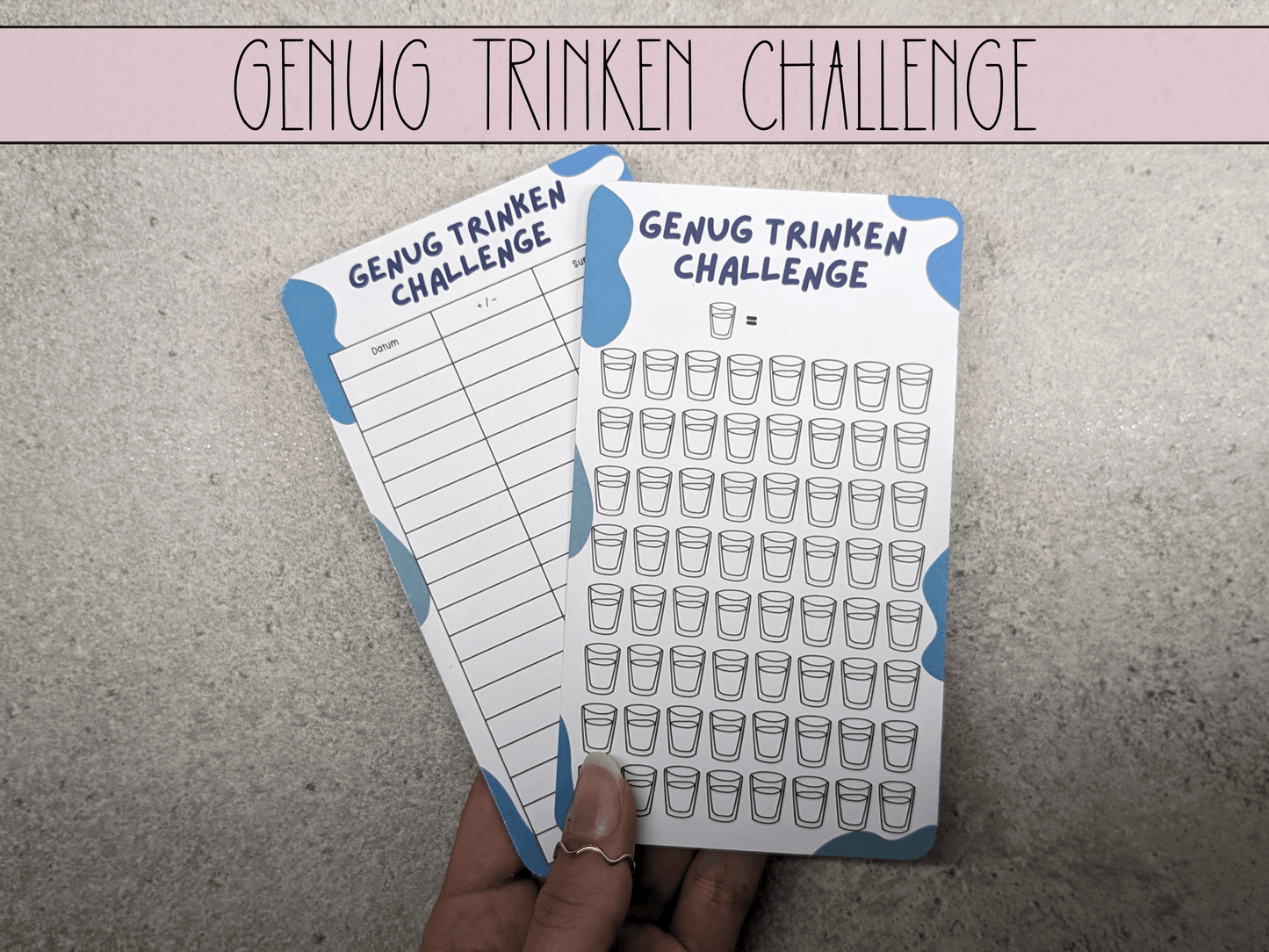 Genug Trinken Challenge - Budgethelden