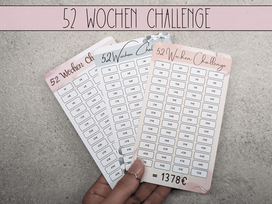 52 Wochen Challenge - Budgethelden