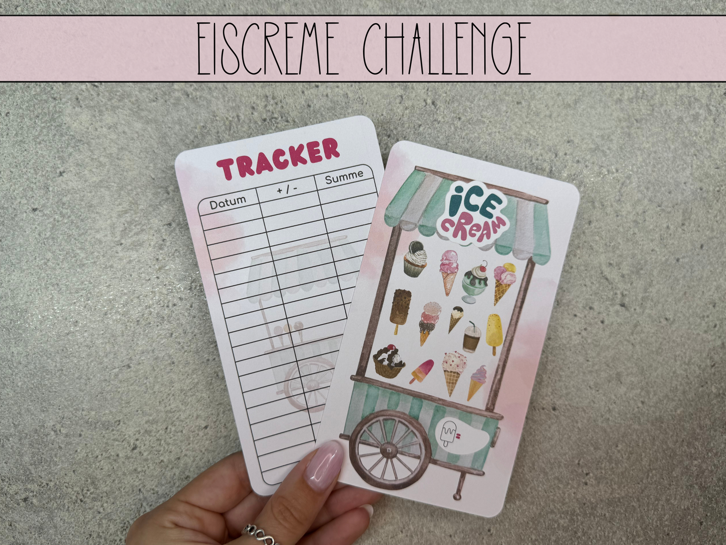 Eiscreme Challenge