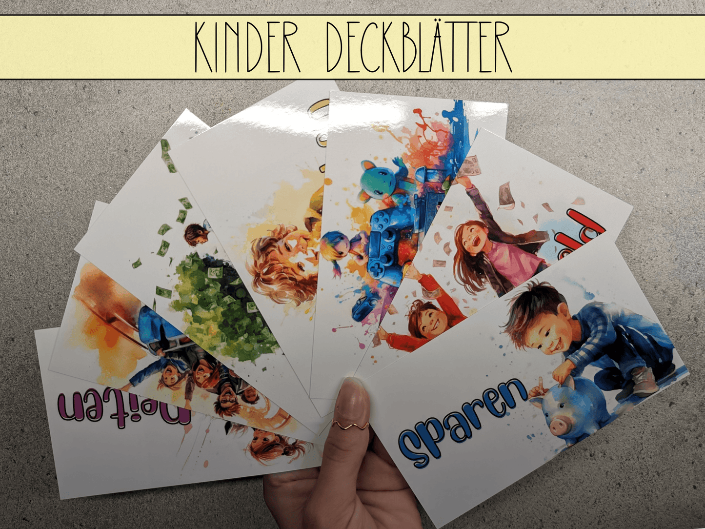 Kids Deckblätter - Budgethelden