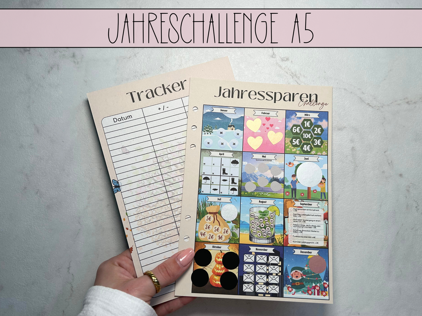 A5 Jahreschallenge