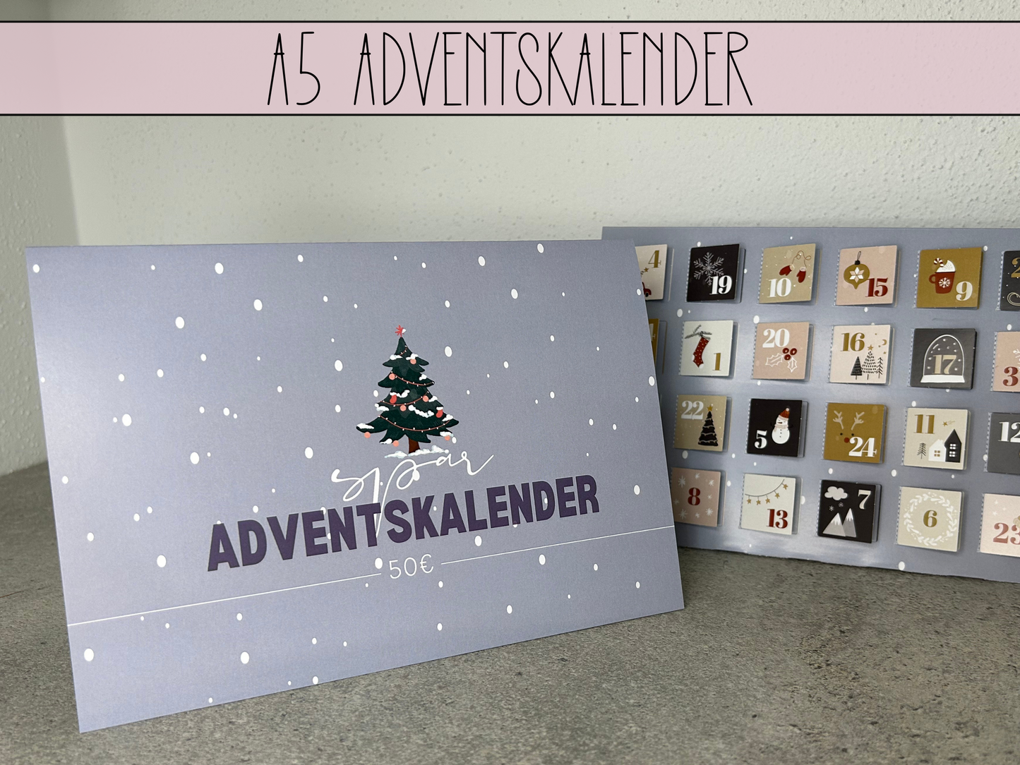 XXL Adventskalender A5