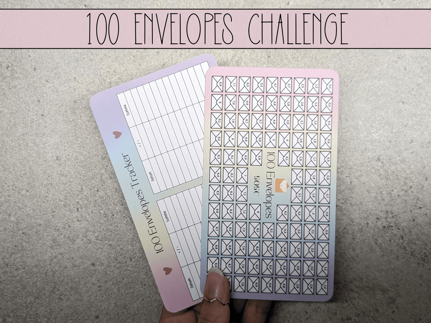 100 Envelopes Challenge - Budgethelden