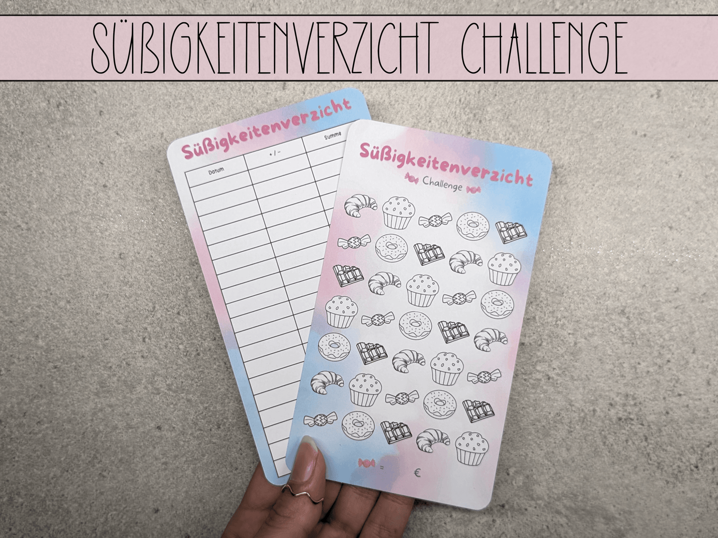 Süßigkeitenverzicht Challenge - Budgethelden