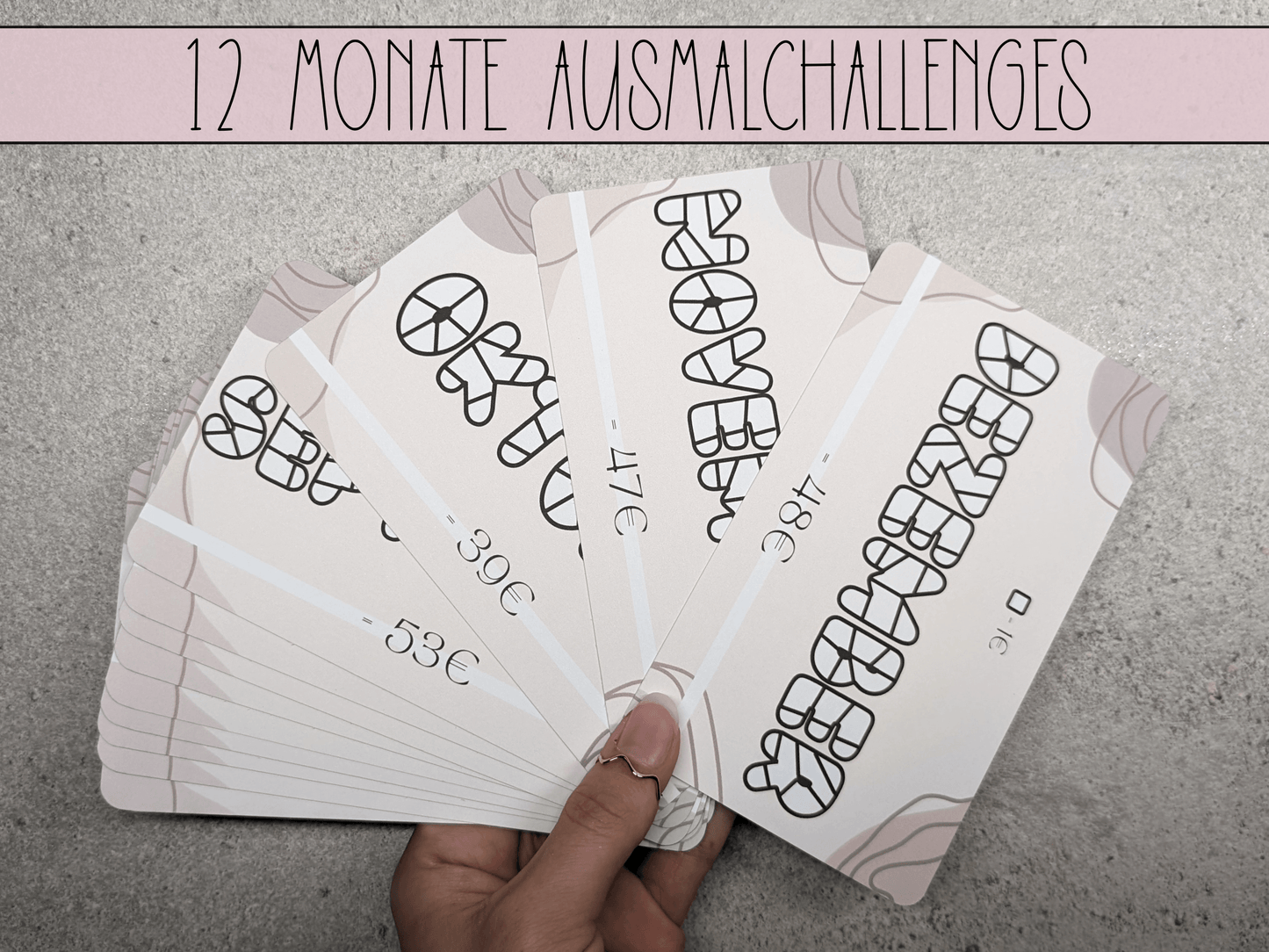 12 Monate Challenge - Budgethelden