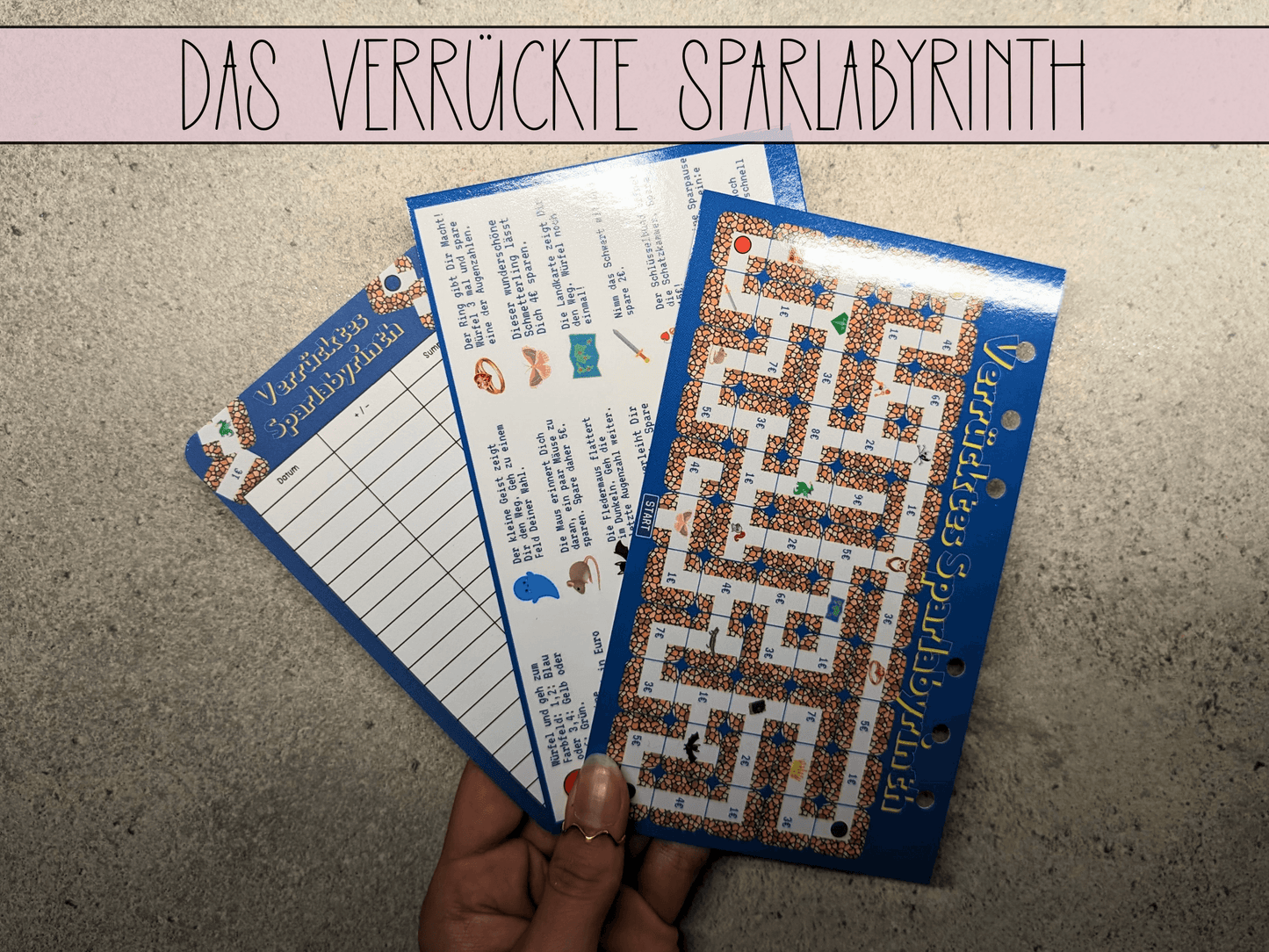 Das verrückte Sparlabyrinth Sparspiel - Budgethelden