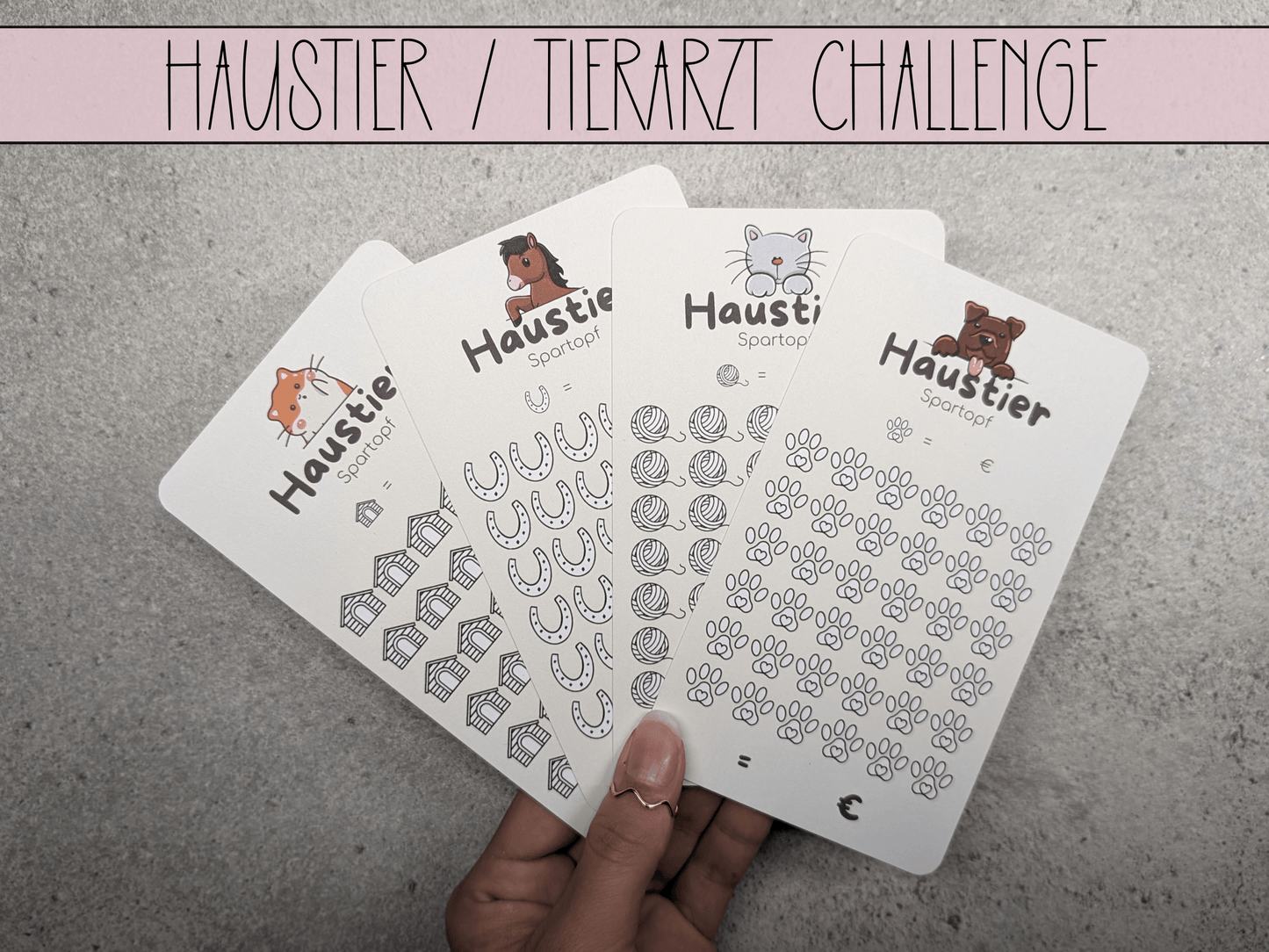 Haustiere Tierarzt Challenge - Budgethelden