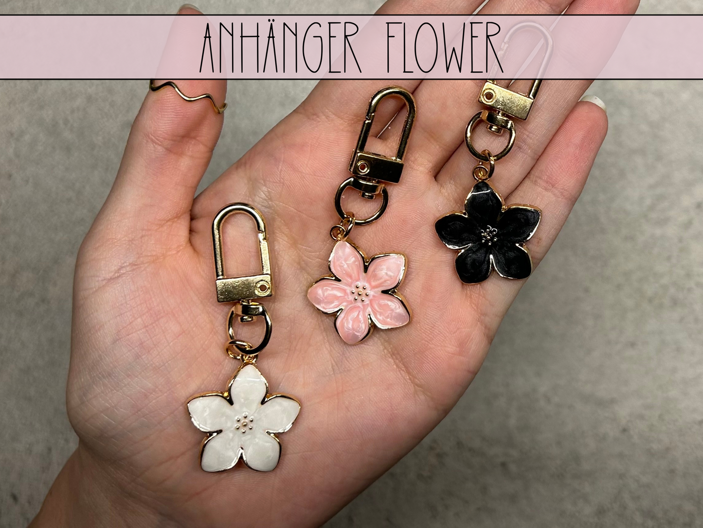 Anhänger Flower