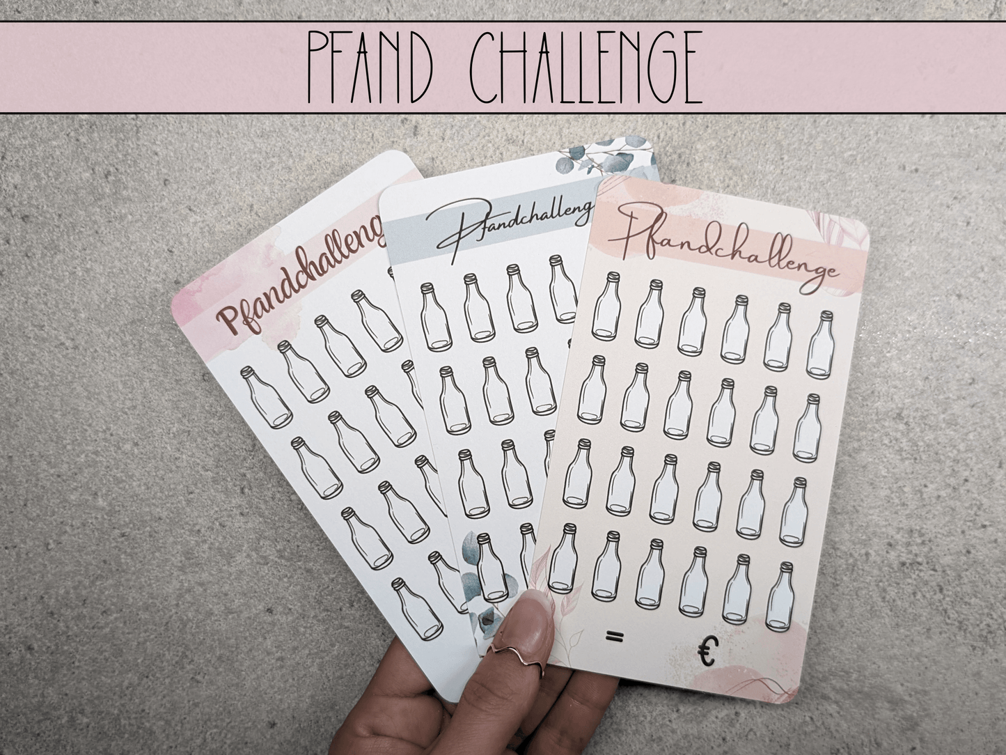 Pfand Sparen Challenge - Budgethelden