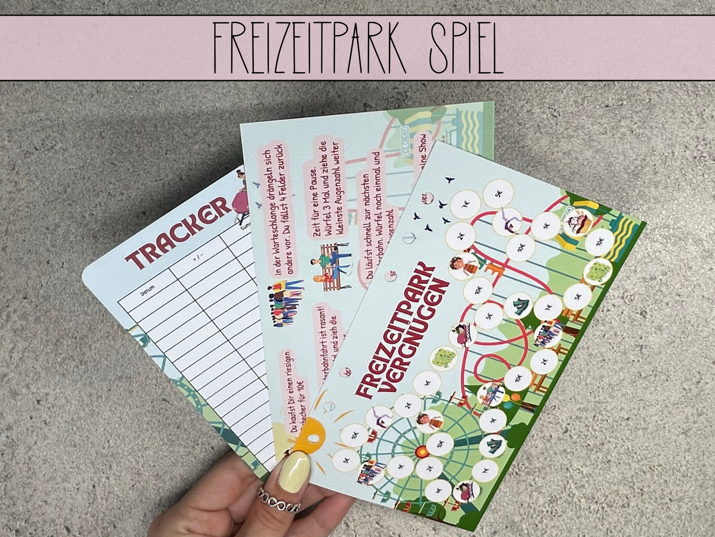 Freizeitpark Spiel