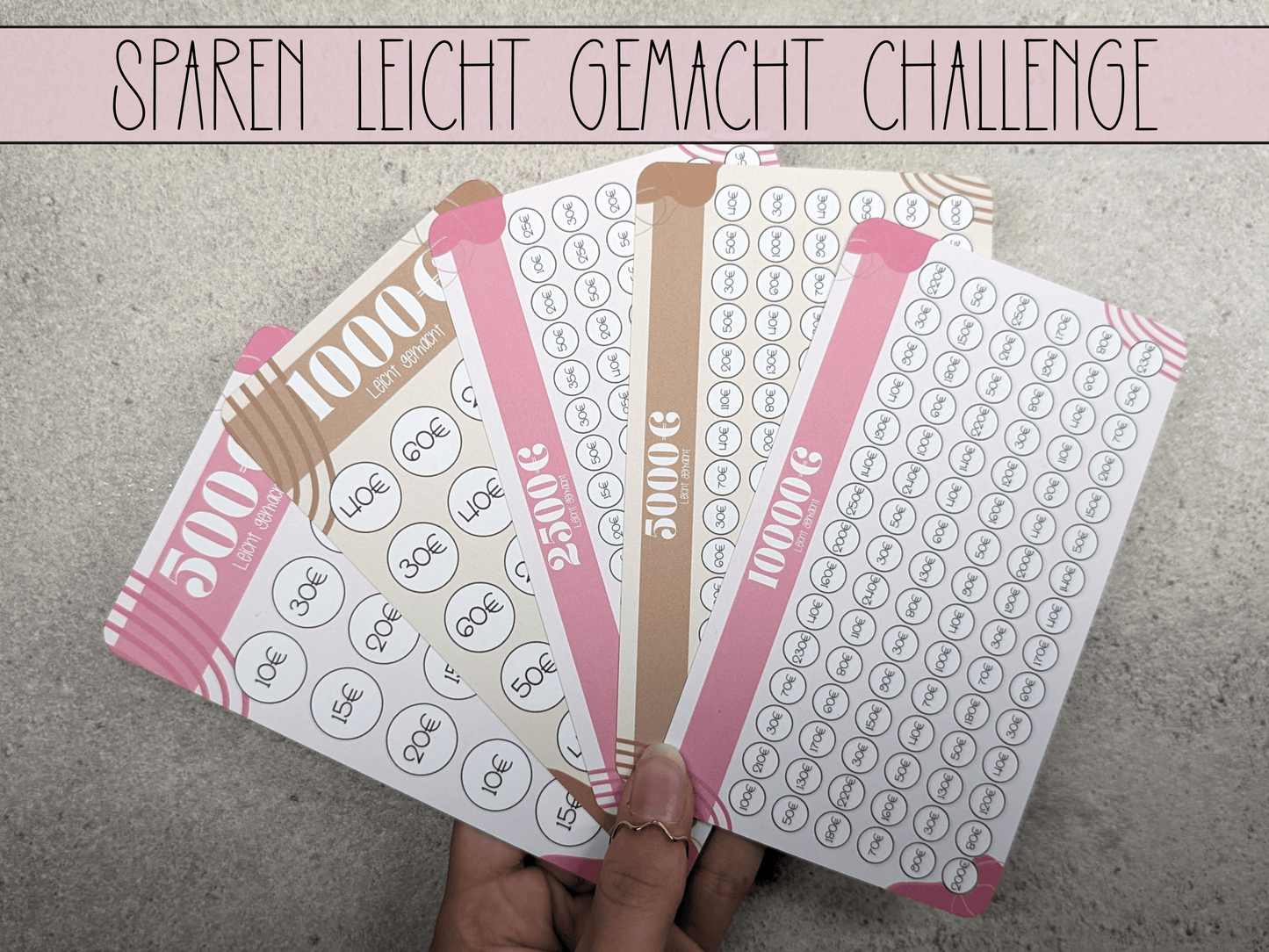 Sparen leicht gemacht Challenge - Budgethelden
