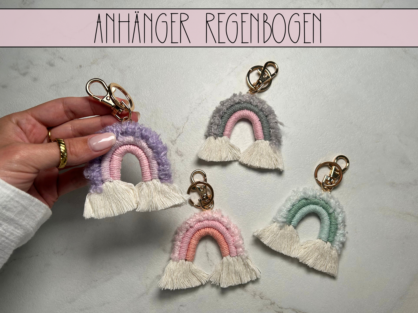 Anhänger Regenbogen
