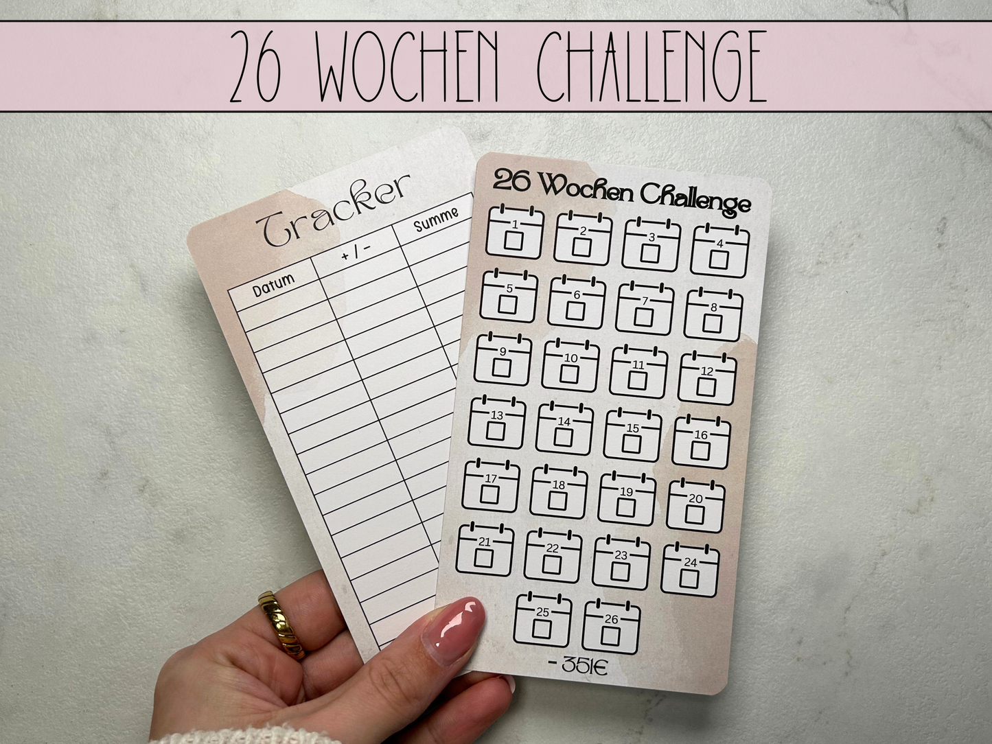 26 Wochen Challenge