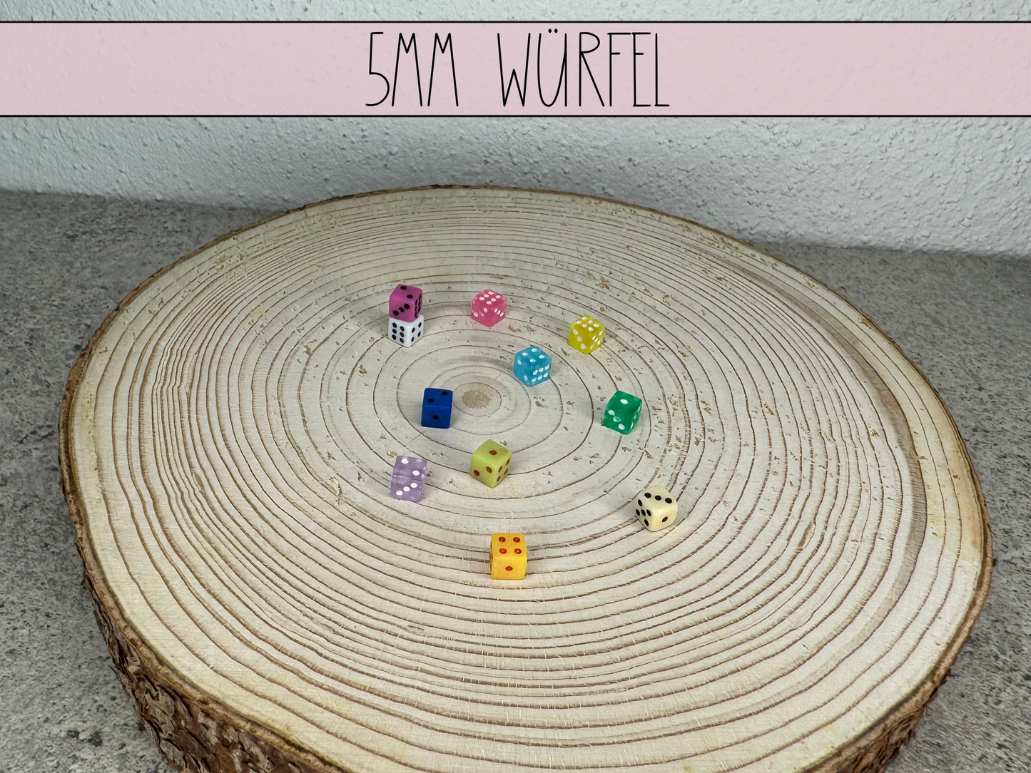 5mm Würfel