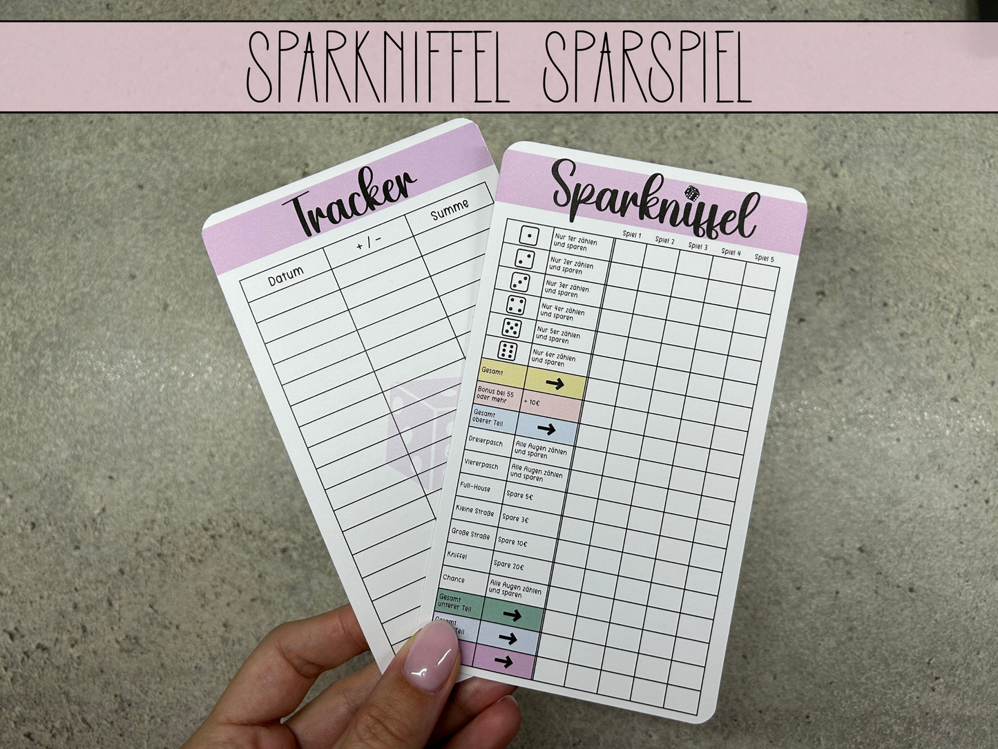 Sparkniffel Sparspiel