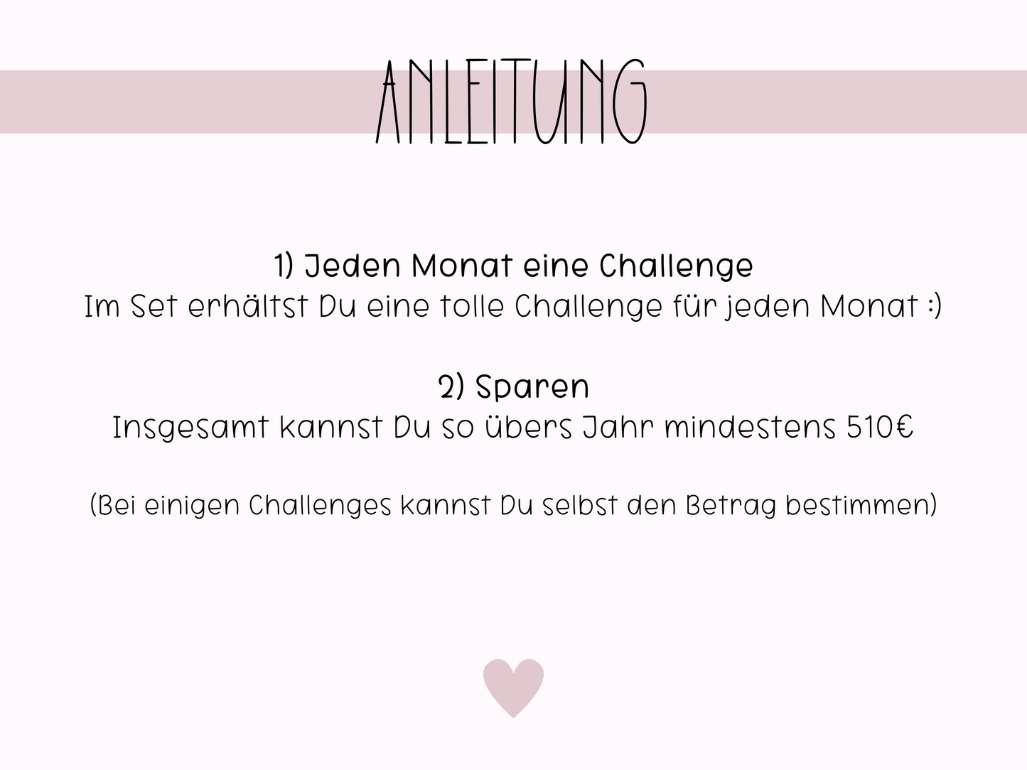 Jahres Set Challenge