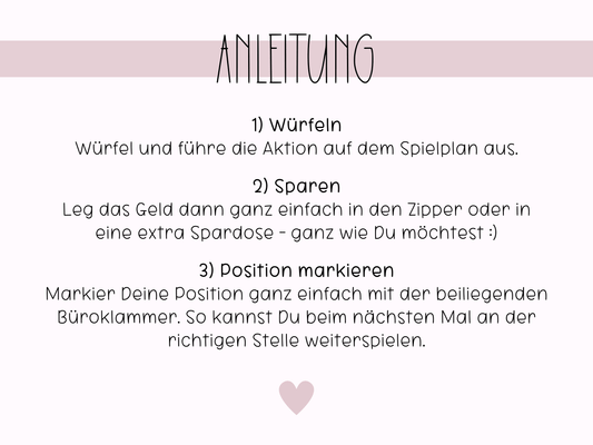 Sparstraße Sparspiel - Budgethelden