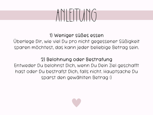 Süßigkeitenverzicht Challenge - Budgethelden