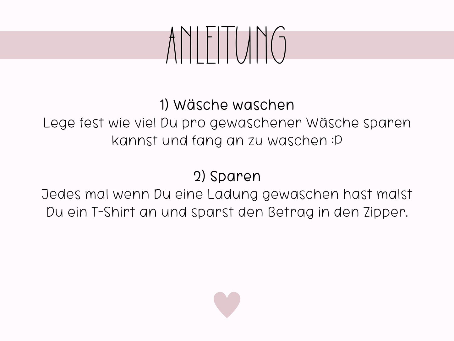 Geldwäsche Challenge - Budgethelden