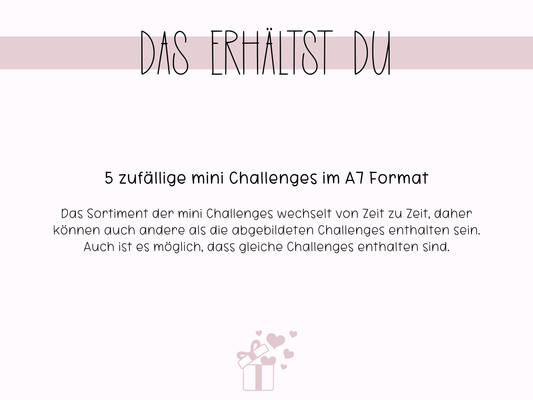 5 Mini Challenges Set