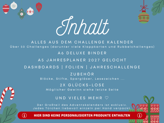 Mittlerer Adventskalender 2026 Vorbestellung
