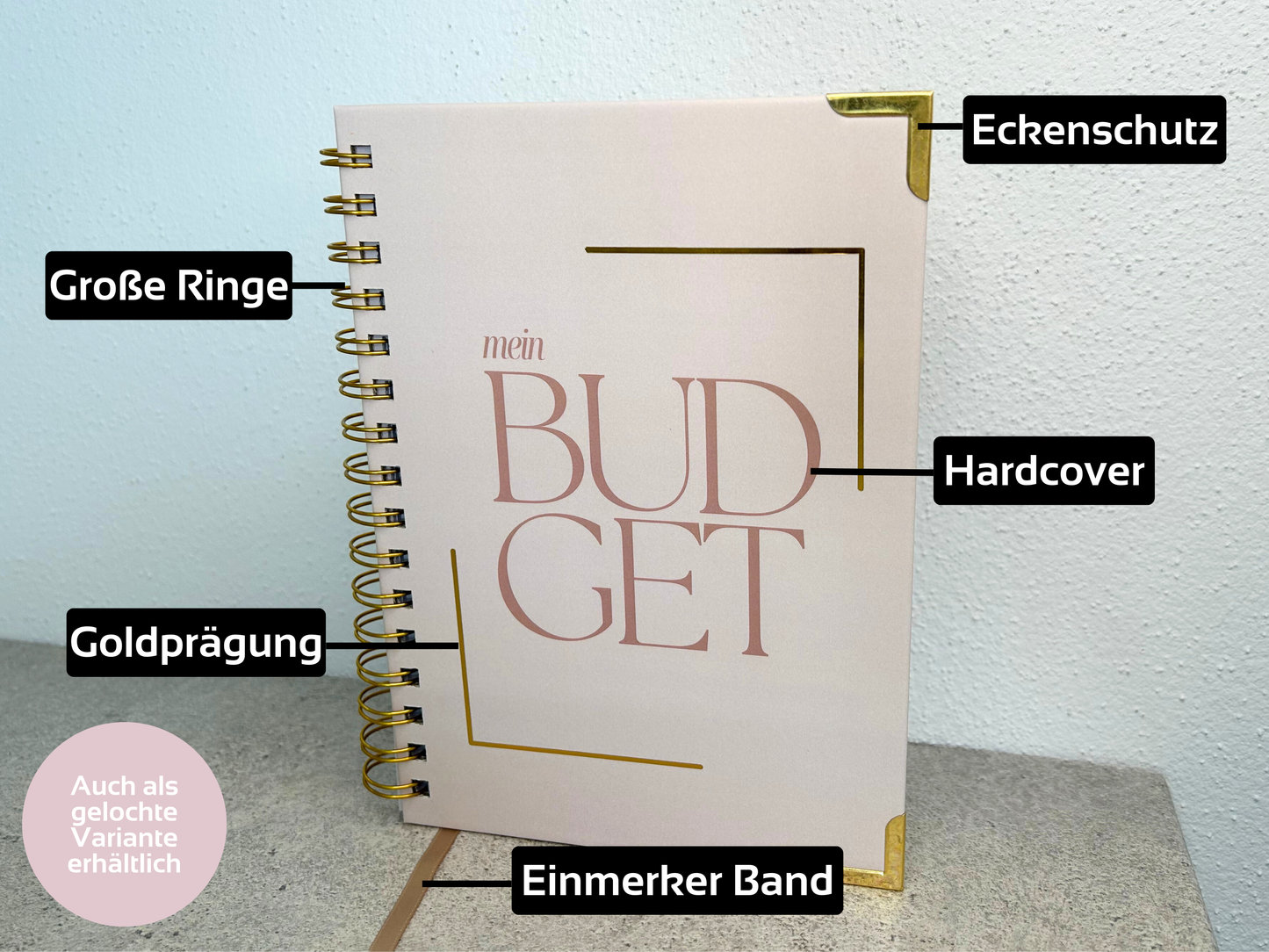 NEU Premium Jahresplaner A5 Gebunden