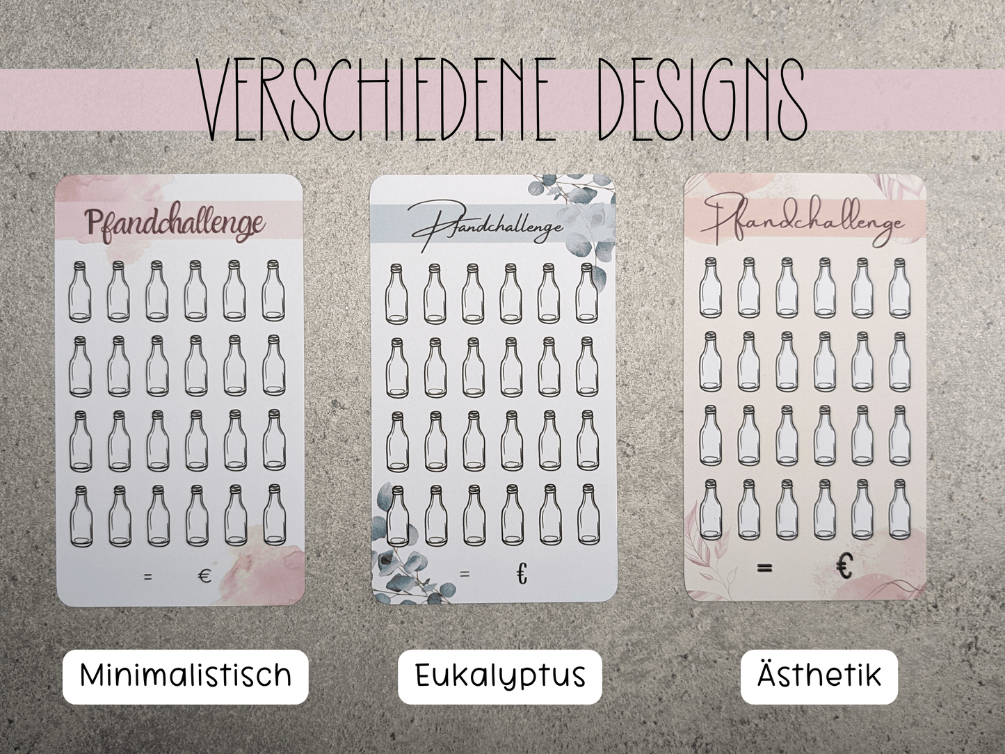 Pfand Sparen Challenge - Budgethelden