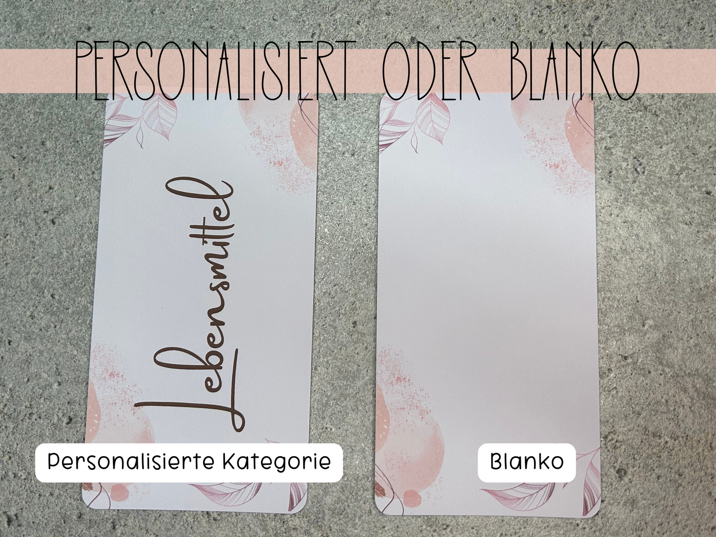A6 Deckblätter Ästhetik