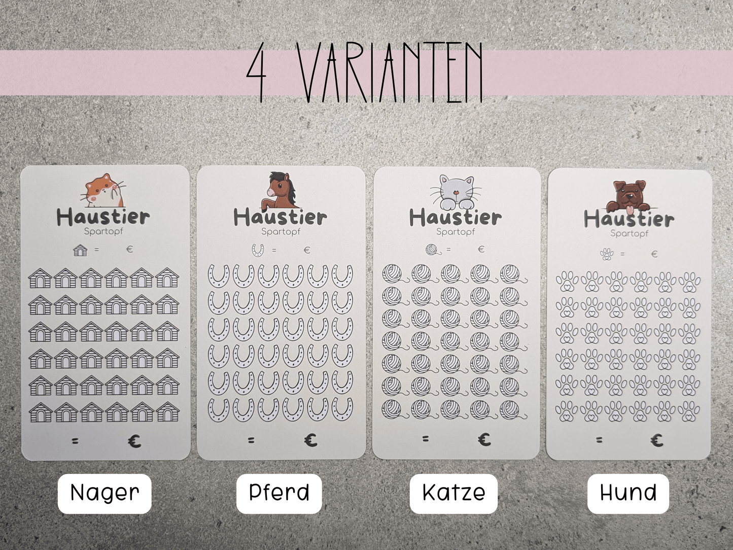 Haustiere Tierarzt Challenge - Budgethelden