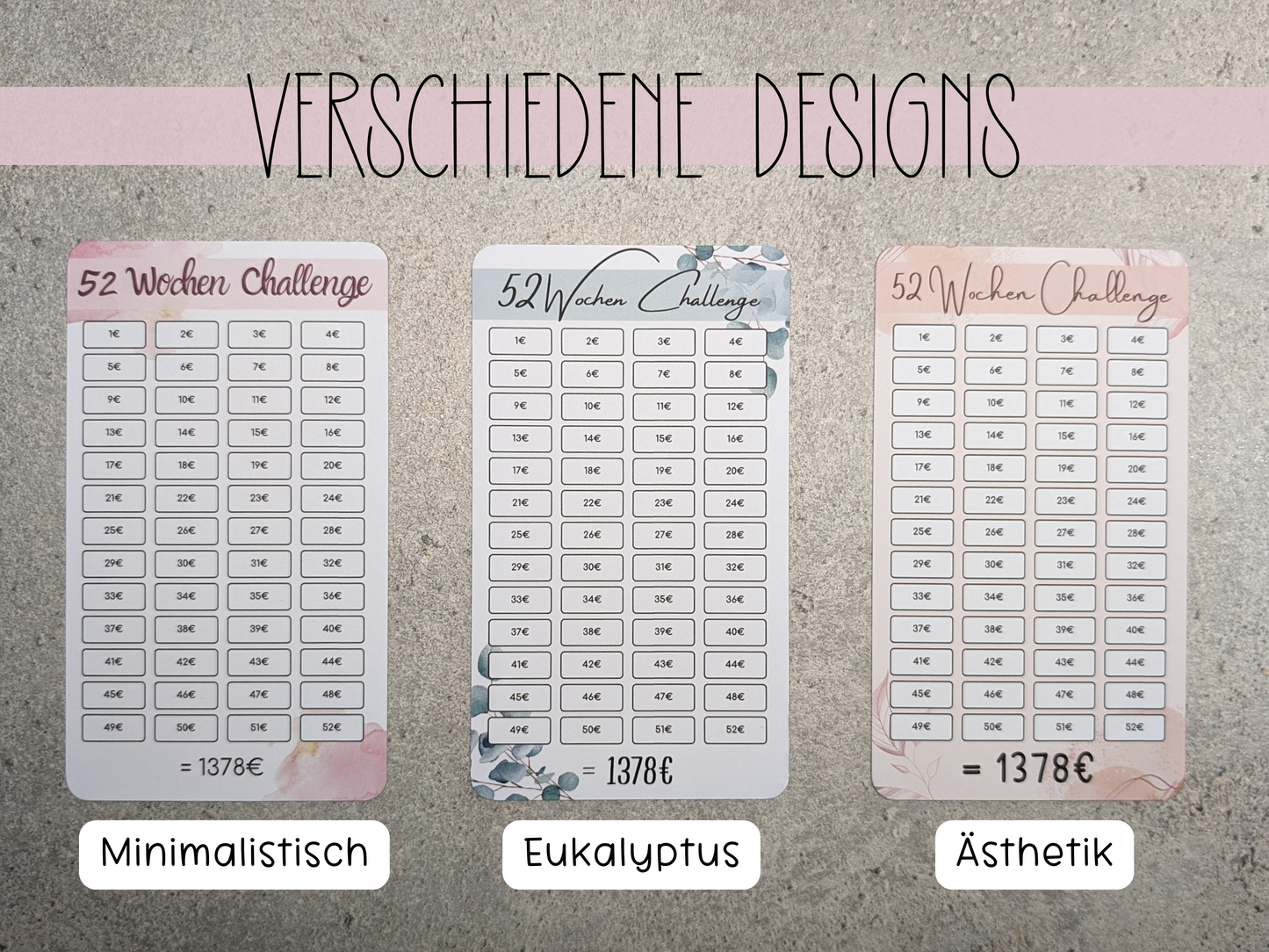 52 Wochen Challenge