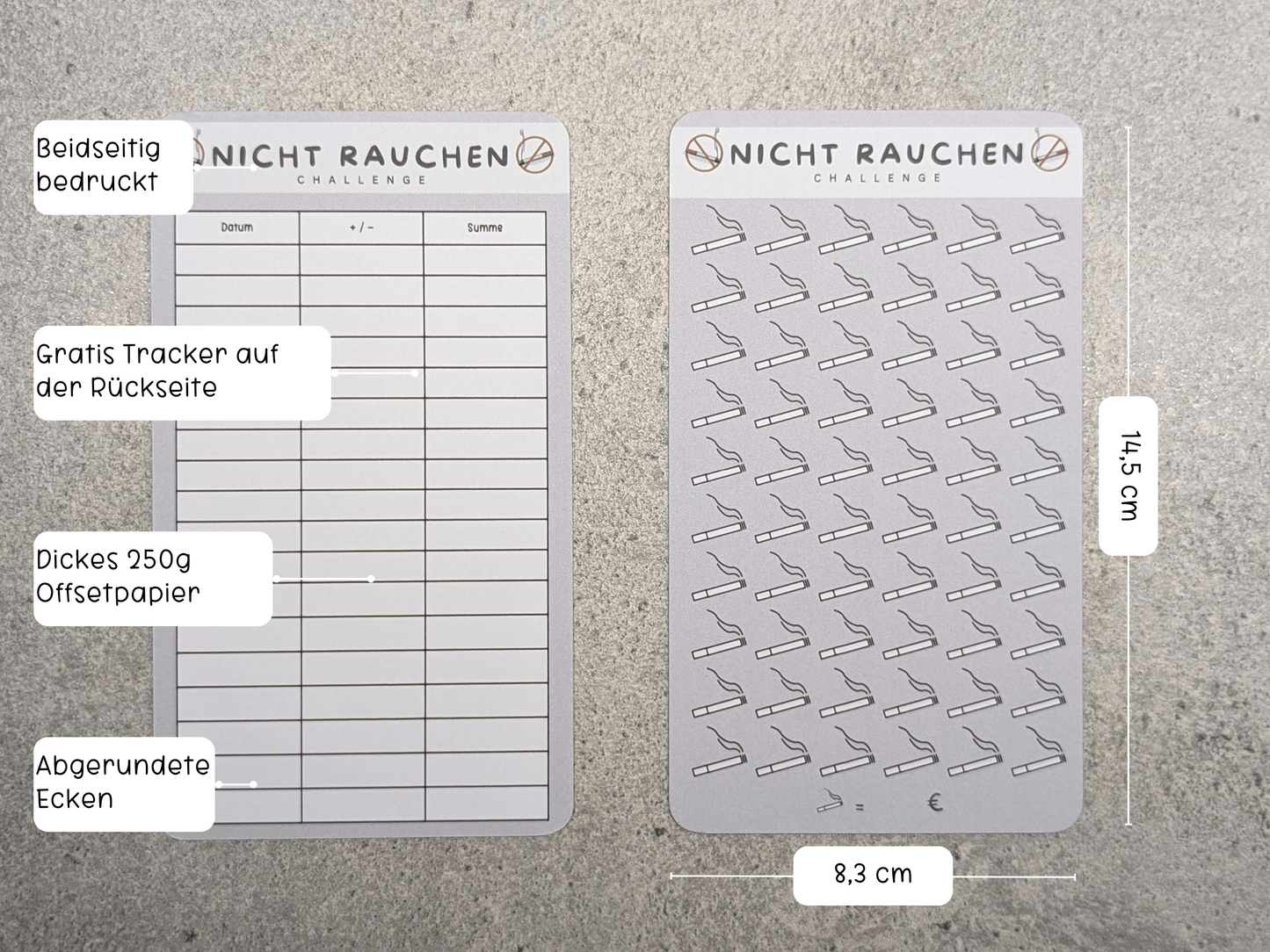 Nicht Rauchen Challenge - Budgethelden