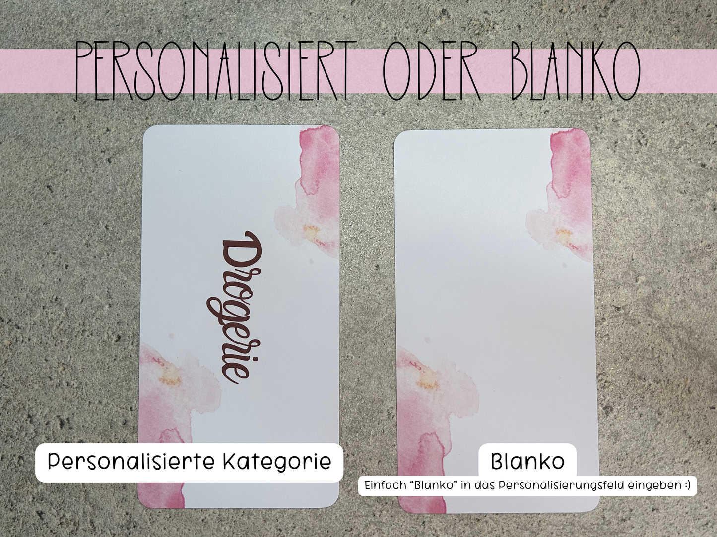 A6 Deckblätter Minimalistisch