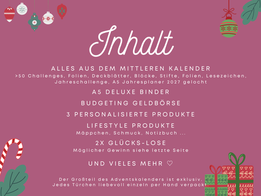 XXL Adventskalender 2026 Vorbestellung