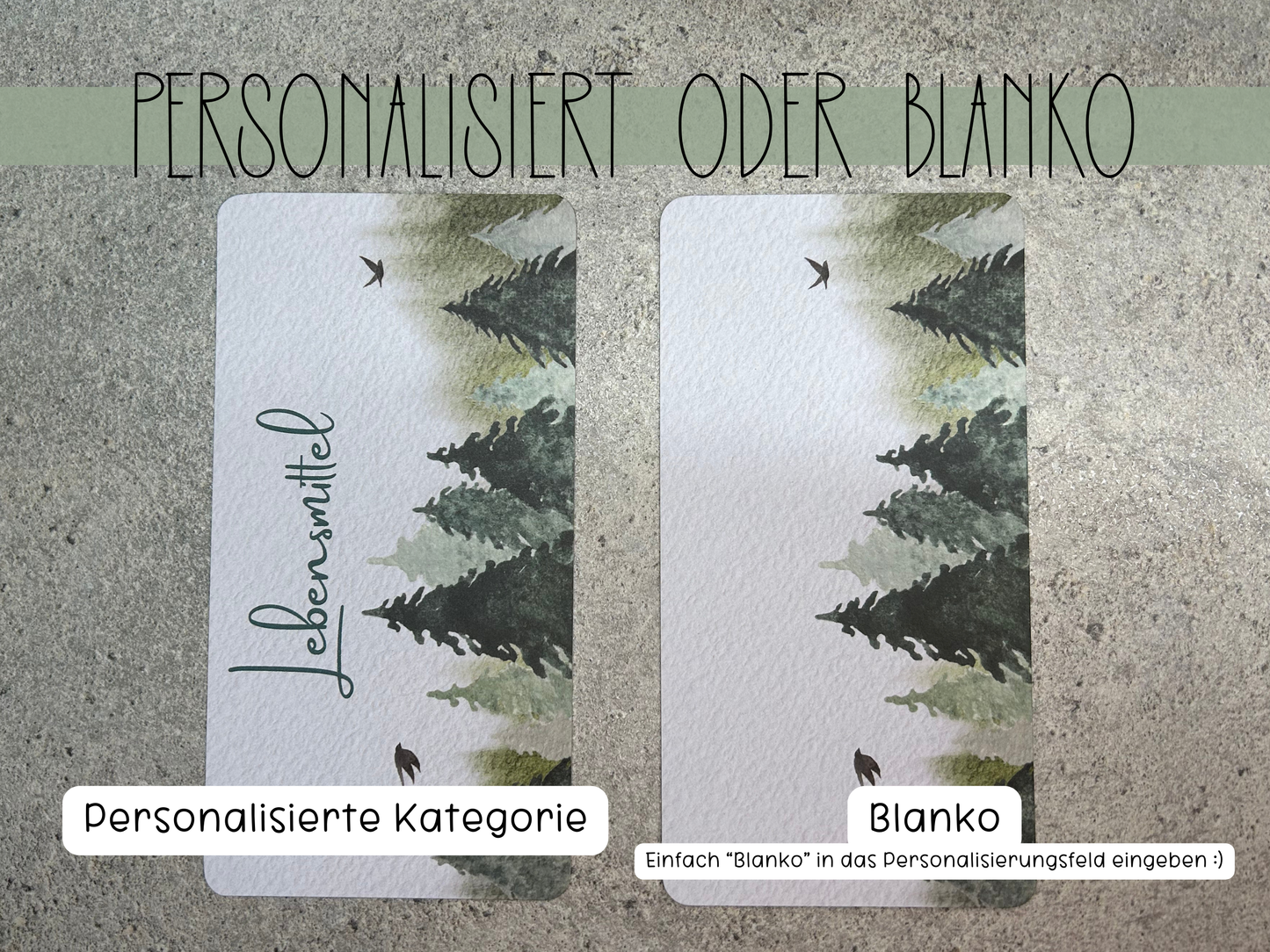 A6 Deckblätter Nature