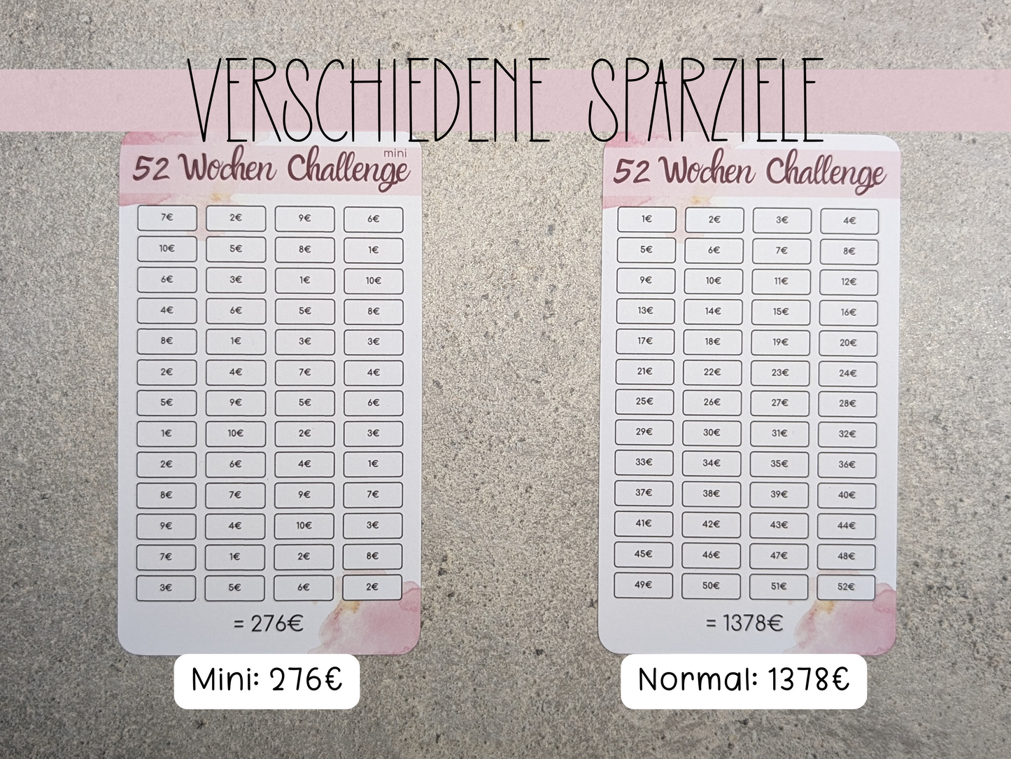 52 Wochen Challenge