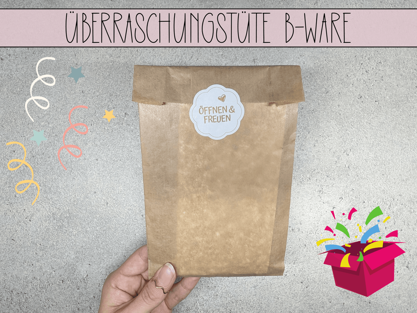 Überraschungstüte B-Ware - Budgethelden