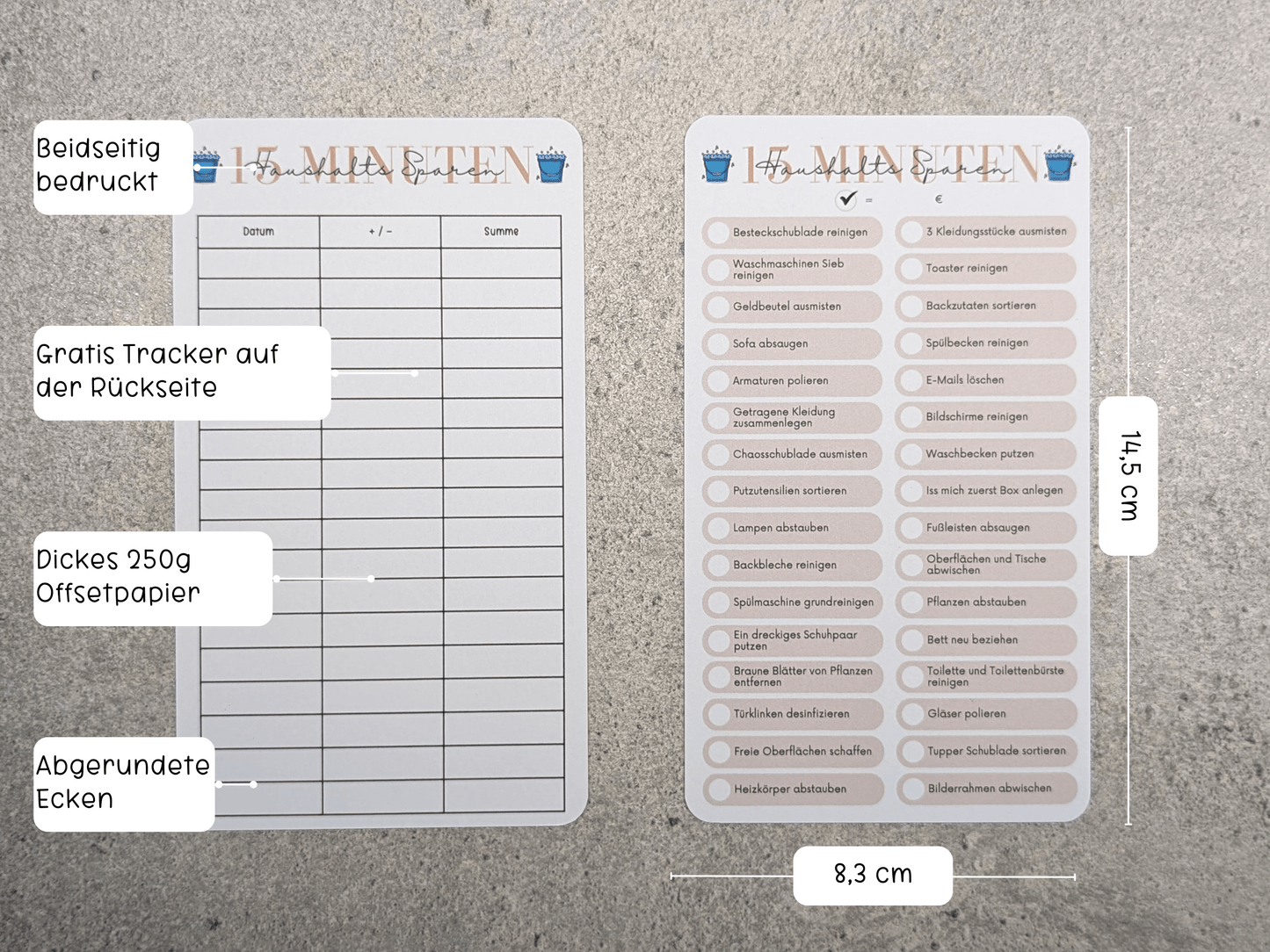15 Minuten Haushaltssparen - Budgethelden