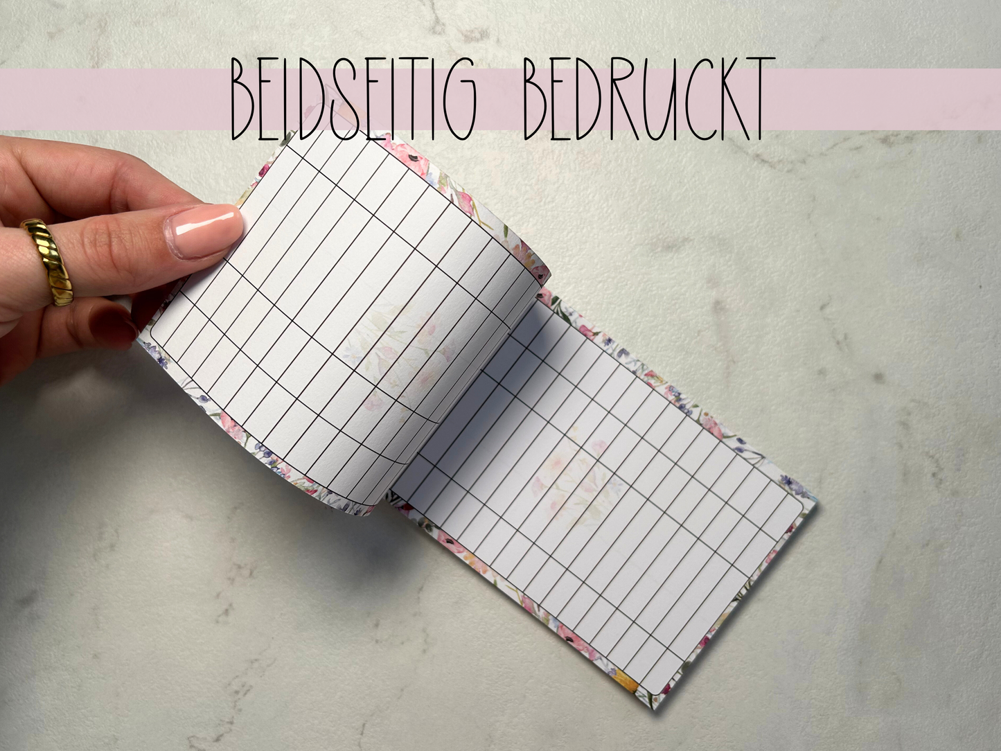 Budget Sheet Blöcke Flower