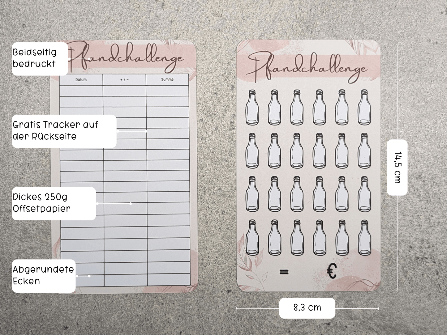 Pfand Sparen Challenge - Budgethelden