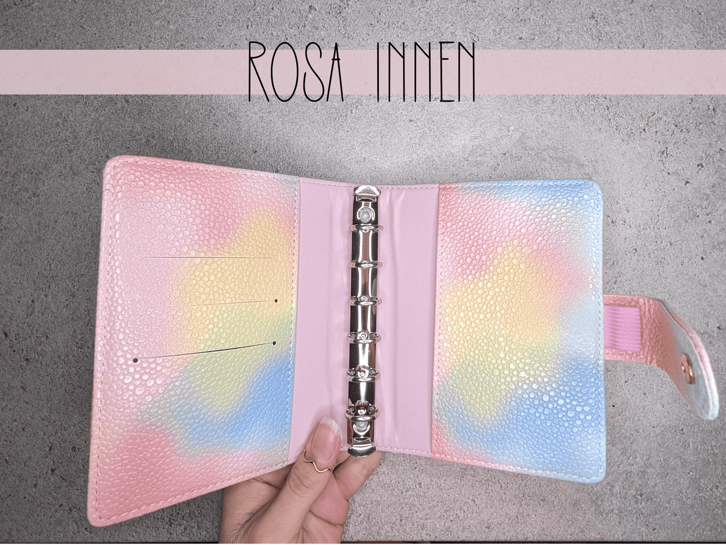 A7 Budget Binder Regenbogen - Budgethelden
