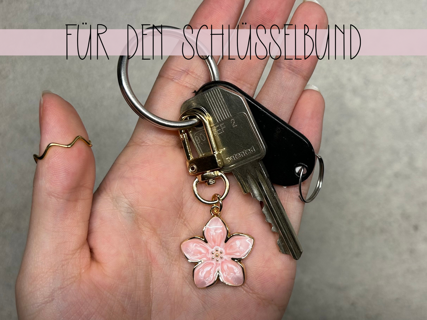 Anhänger Flower