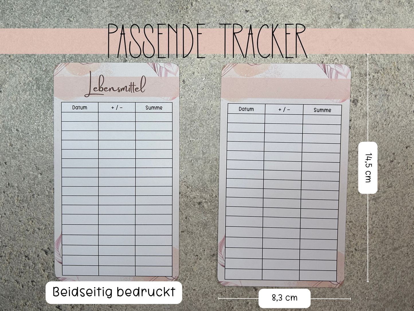A6 Deckblätter Ästhetik