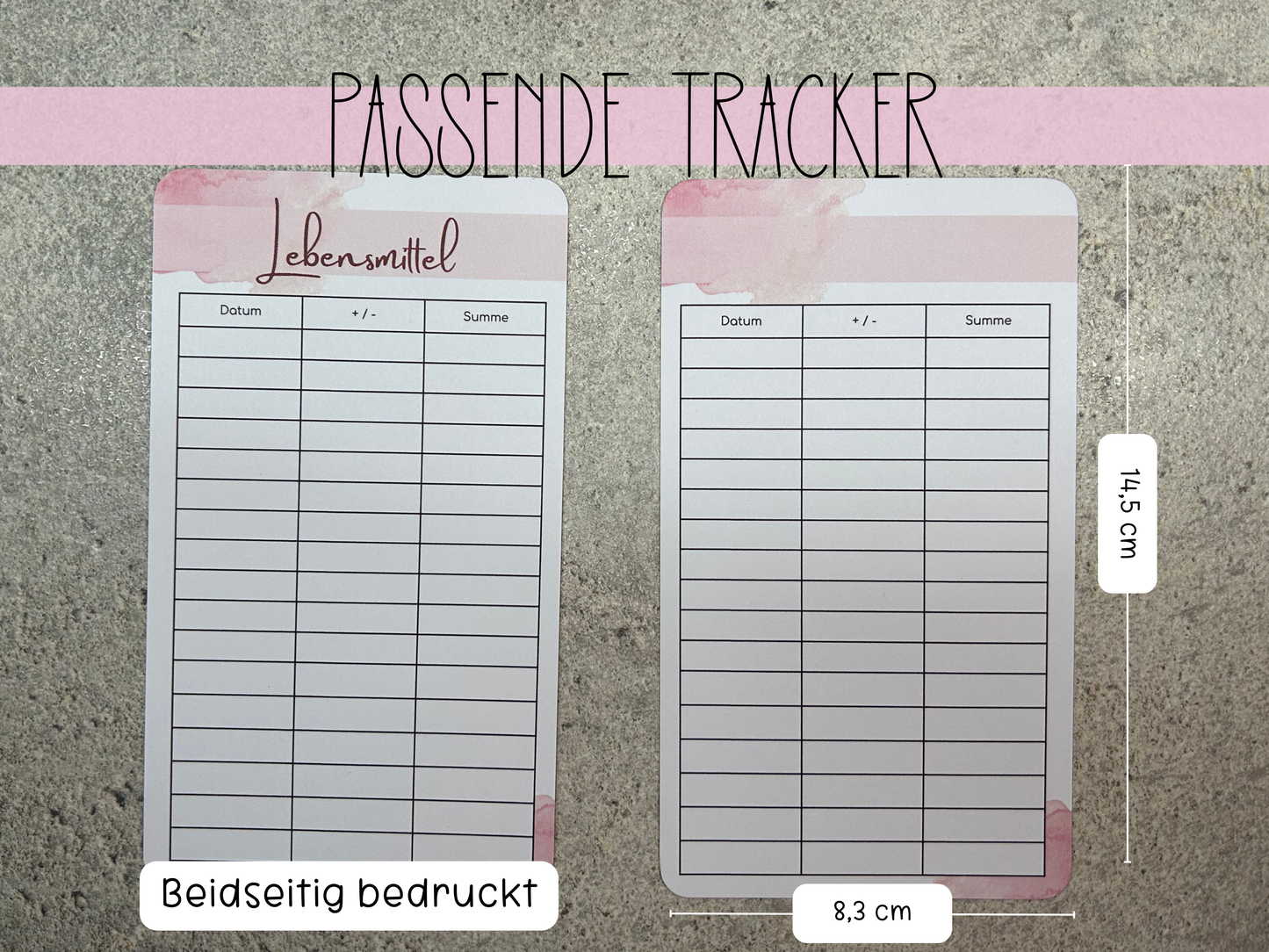 A6 Deckblätter Minimalistisch
