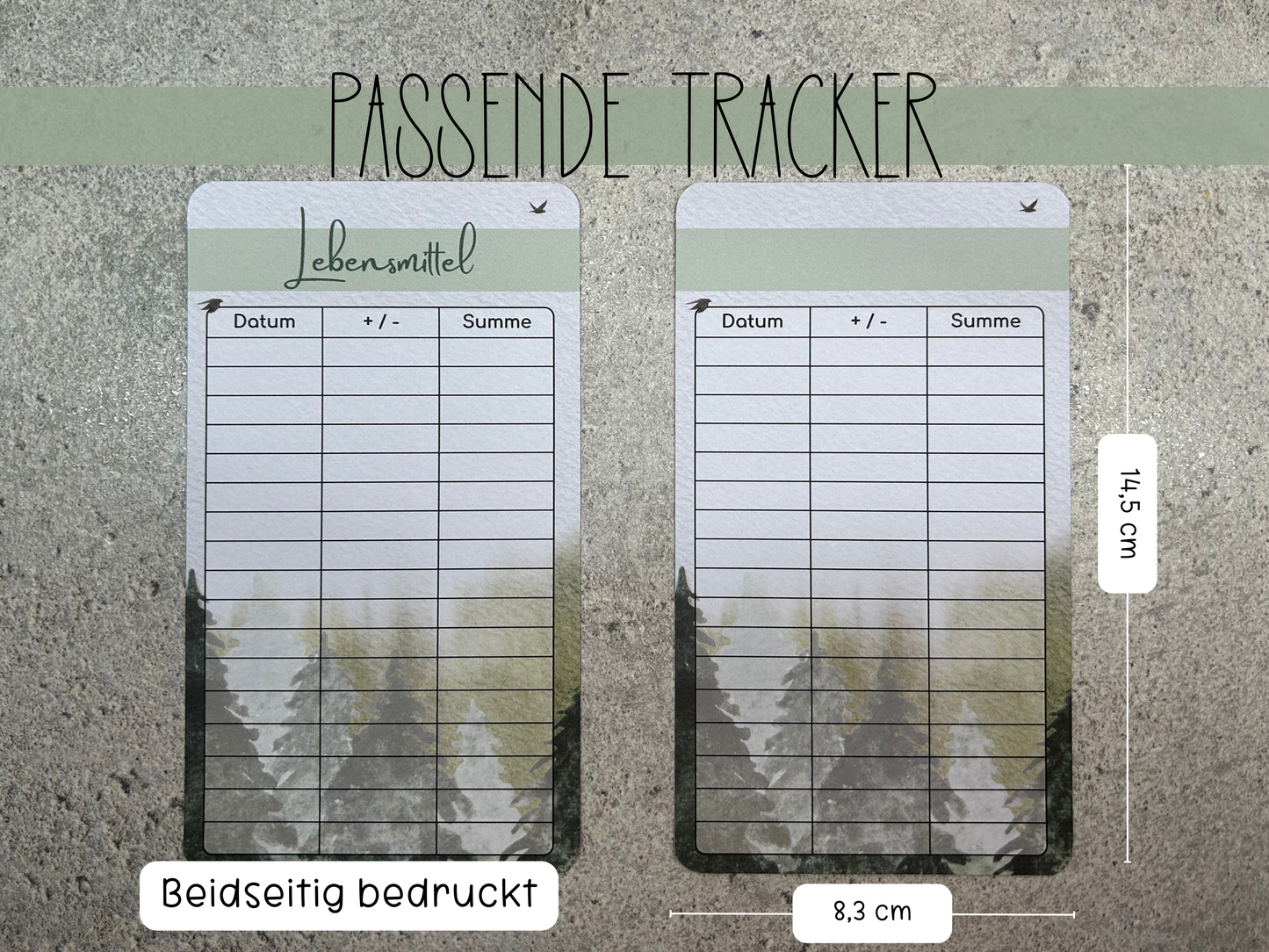 A6 Deckblätter Nature
