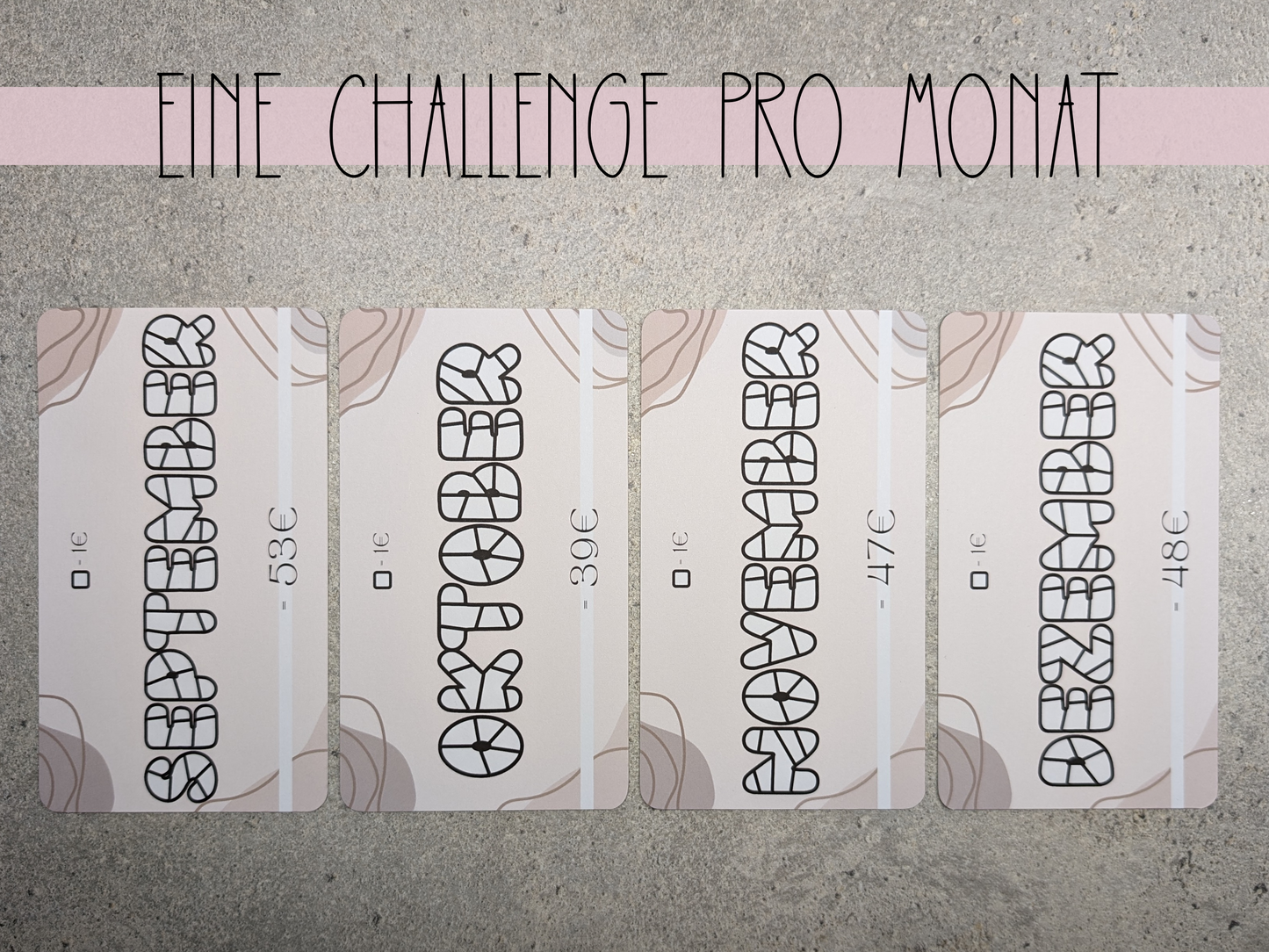 12 Monate Challenge