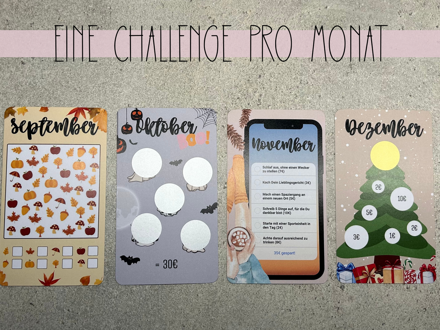 Jahres Set Challenge