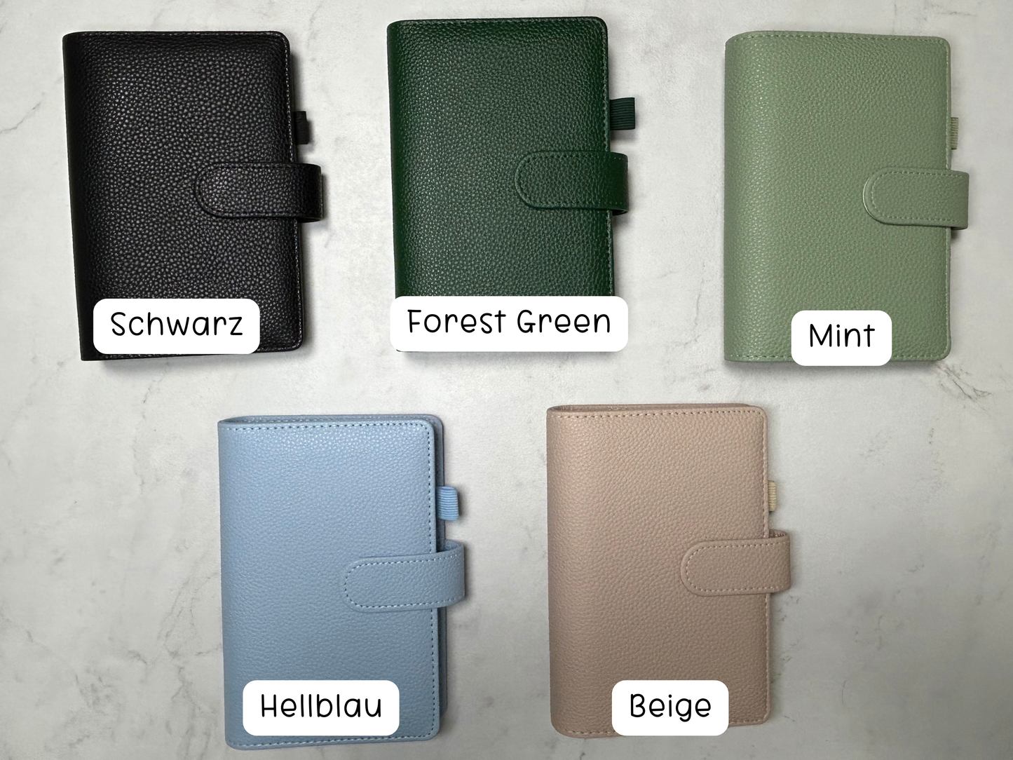 A6 Deluxe Budget Binder mit Inlay